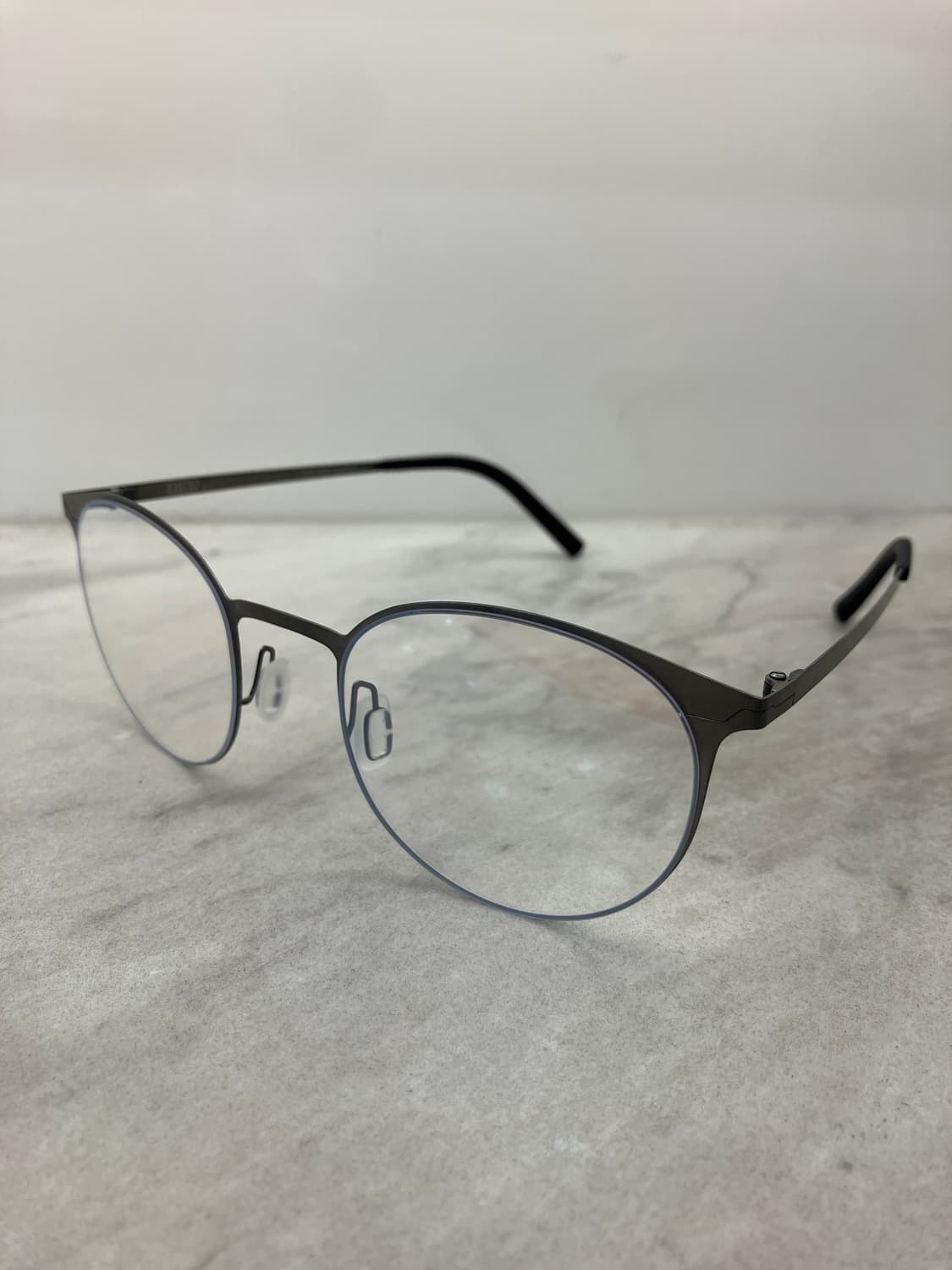 니로 NIRO 딥실버 라운드 역산각 메탈테 안경 상품이미지9