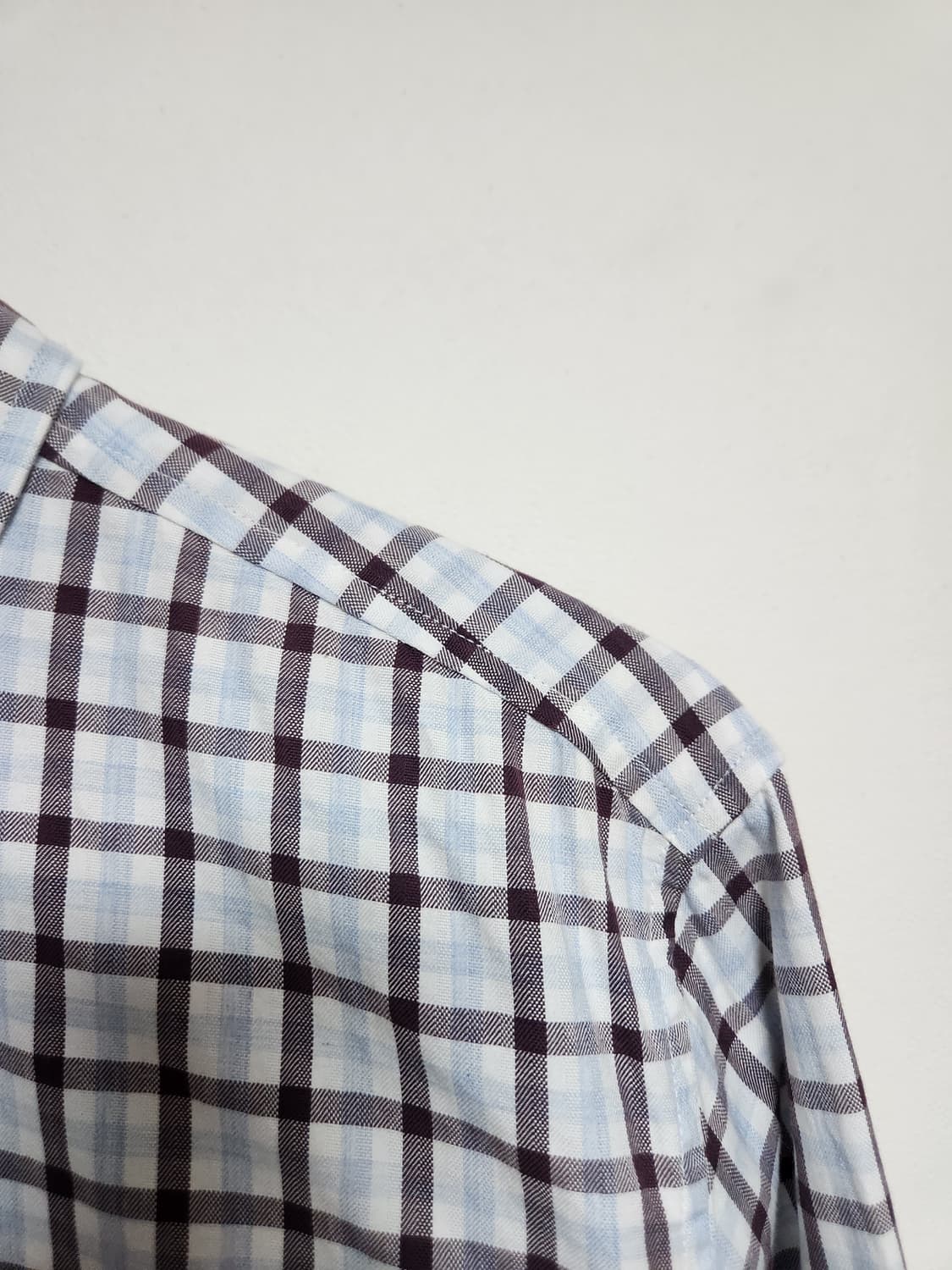 타미힐피거Tommy 코튼 체크 셔츠 M - S170 상품이미지3