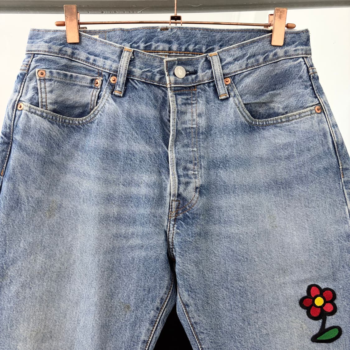 리바이스 X 샘바이펜 익스클루시브 커스텀 501 데님 상품이미지6