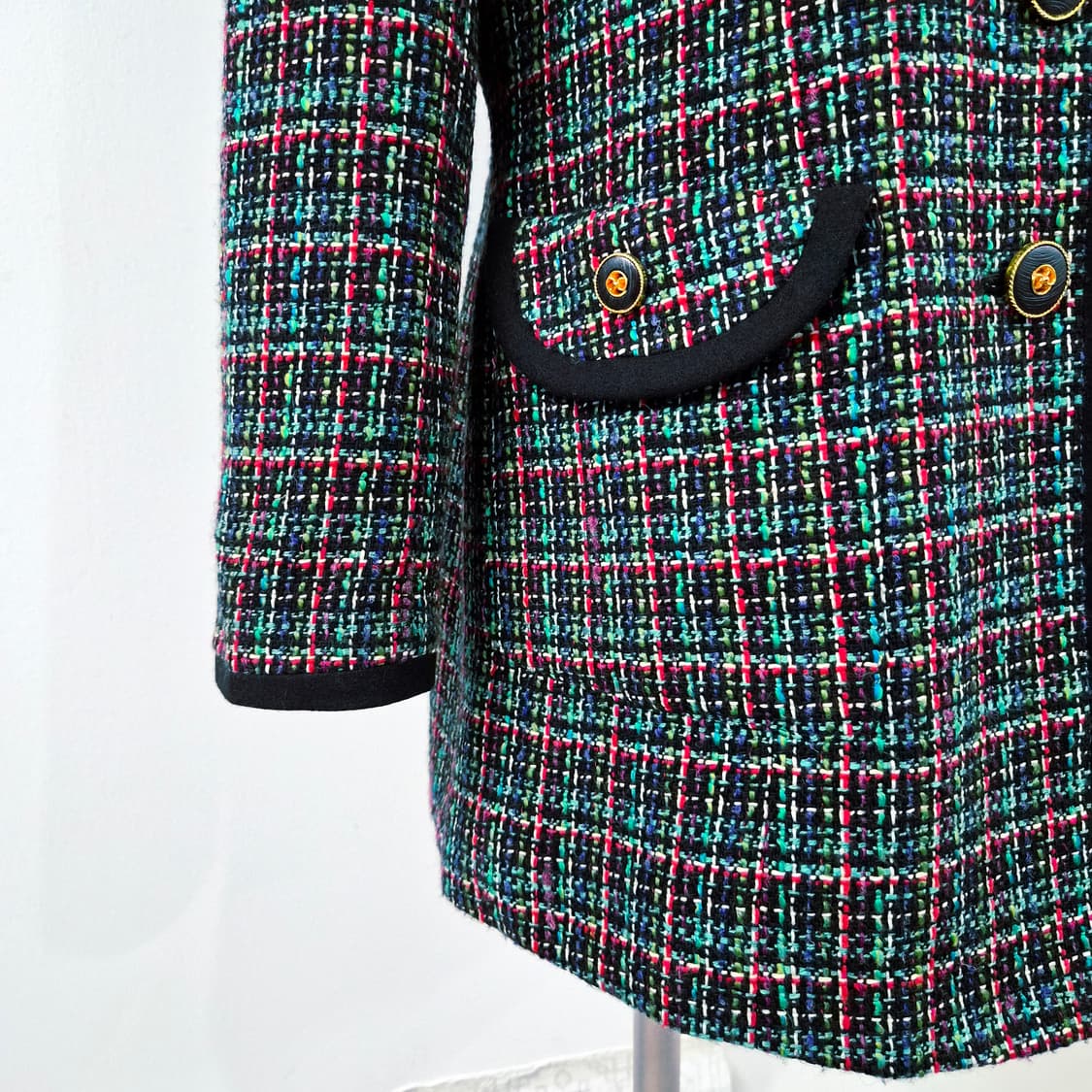 dordagne 멀티컬러 트위드 롱자켓 상품이미지8