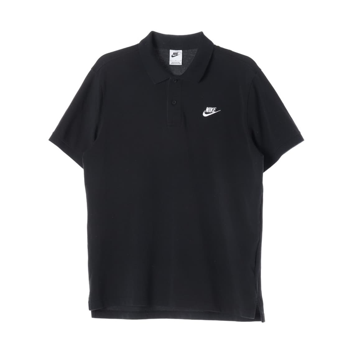 나이키 스몰 스우시 코튼 피케 카라 반팔티 L 상품이미지1