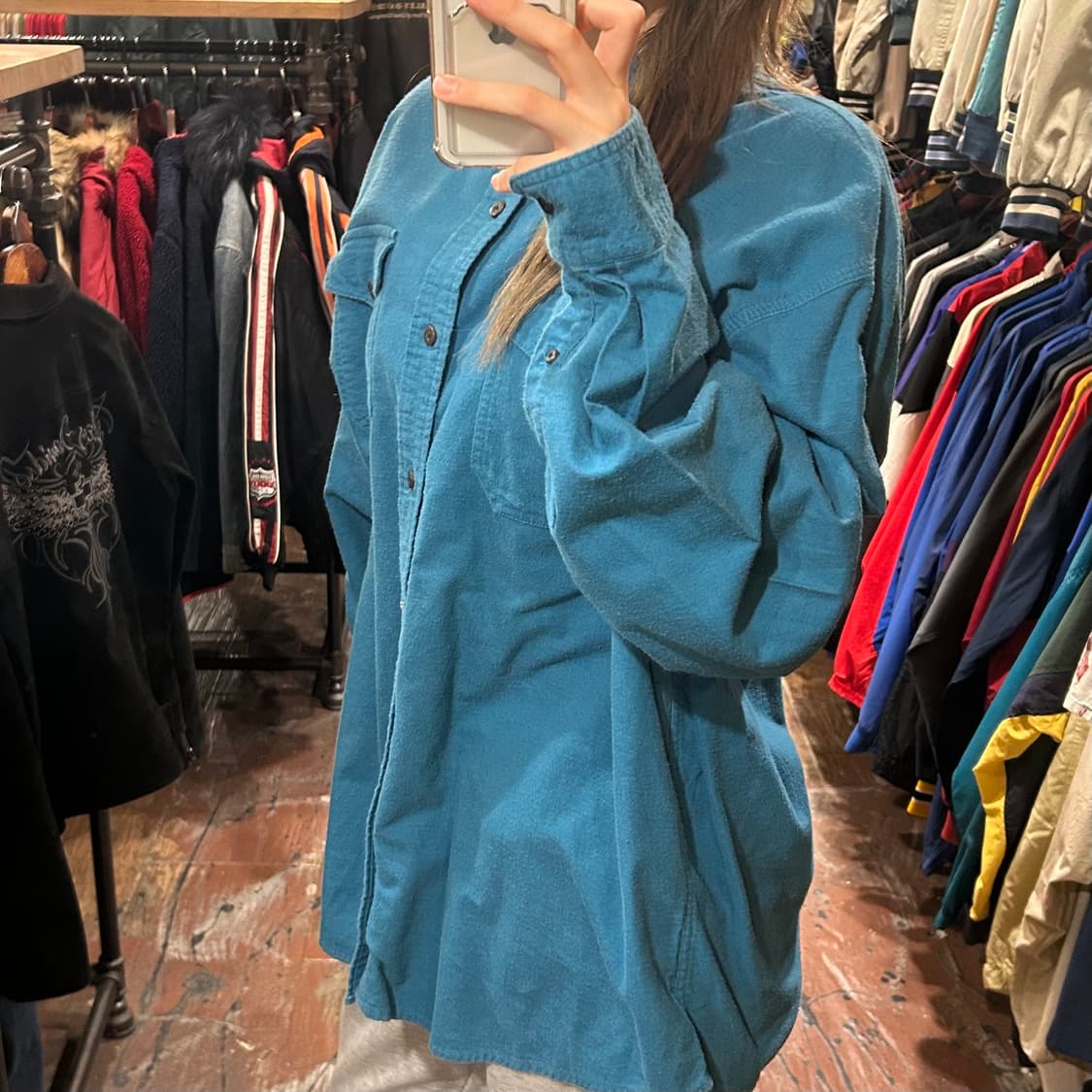 [HI] 칼하트 긴팔셔츠 블루 상품이미지4