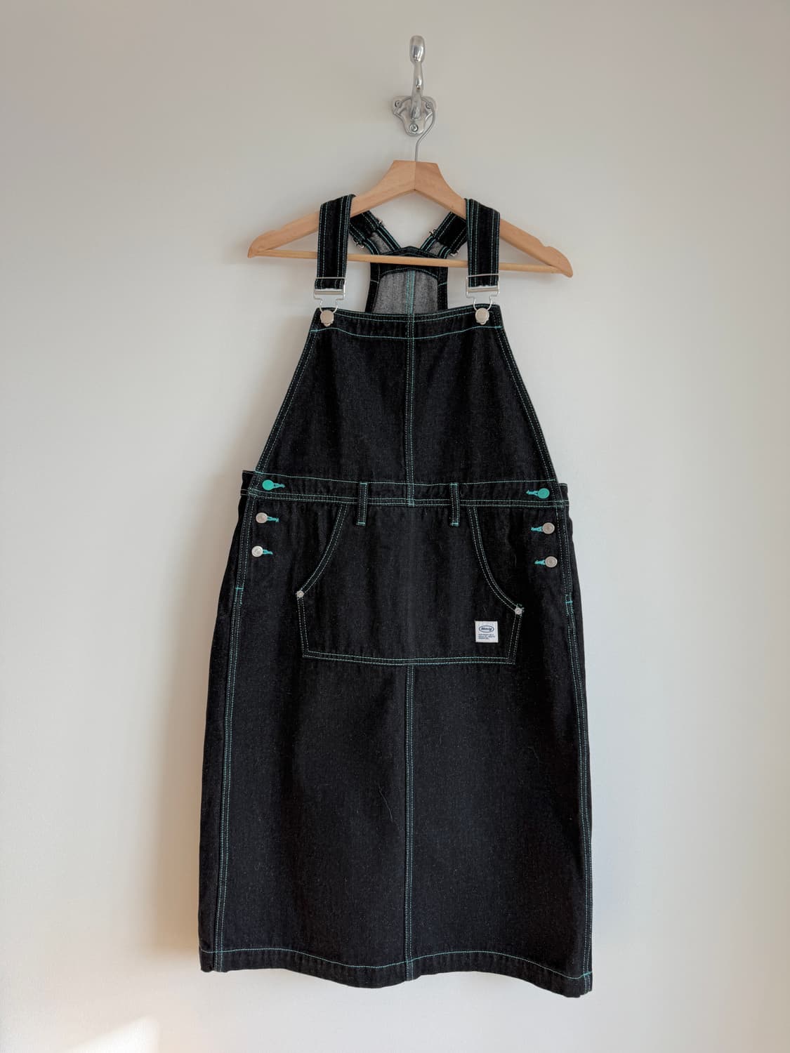 엠엠엘지(Mmlg) 멜빵 데님 스커트 상품이미지1