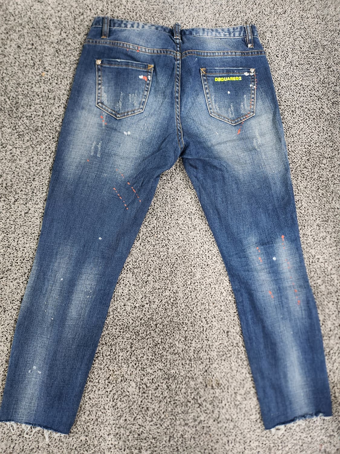 //디스퀘어드2 스타일 페인팅 워싱진 42 상품이미지4