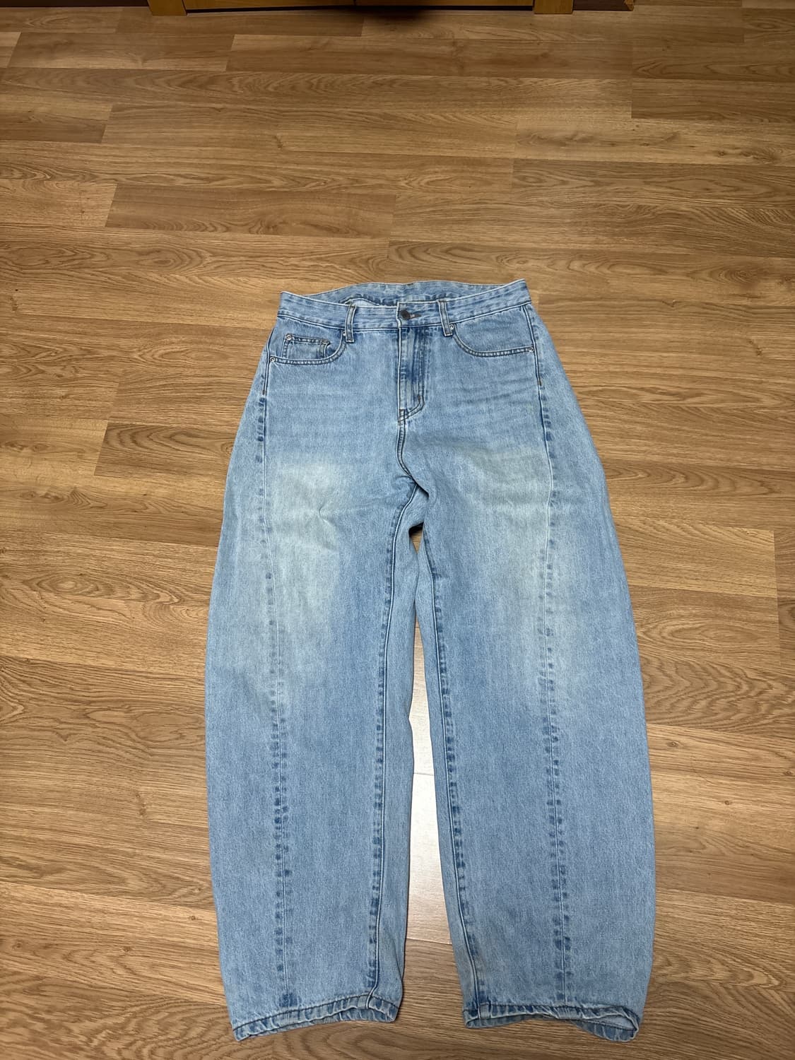 인템포무드 23 커브드 와이드 데님 L 상품이미지2