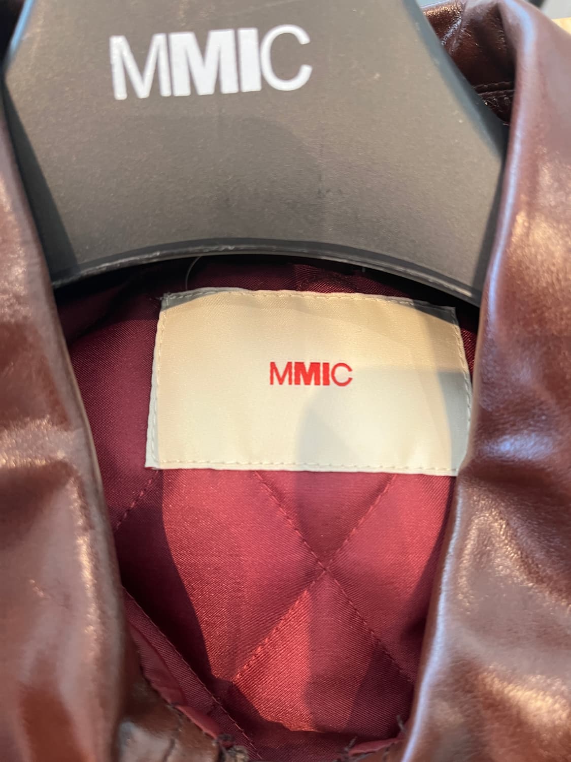 MMIC 로드스터 자켓 와인 새상품 상품이미지5