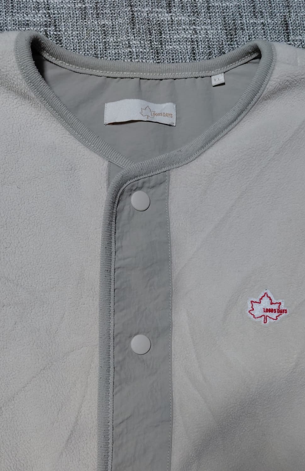 일본 LOGOS DAYS 플리스 가디건 LL 상품이미지2