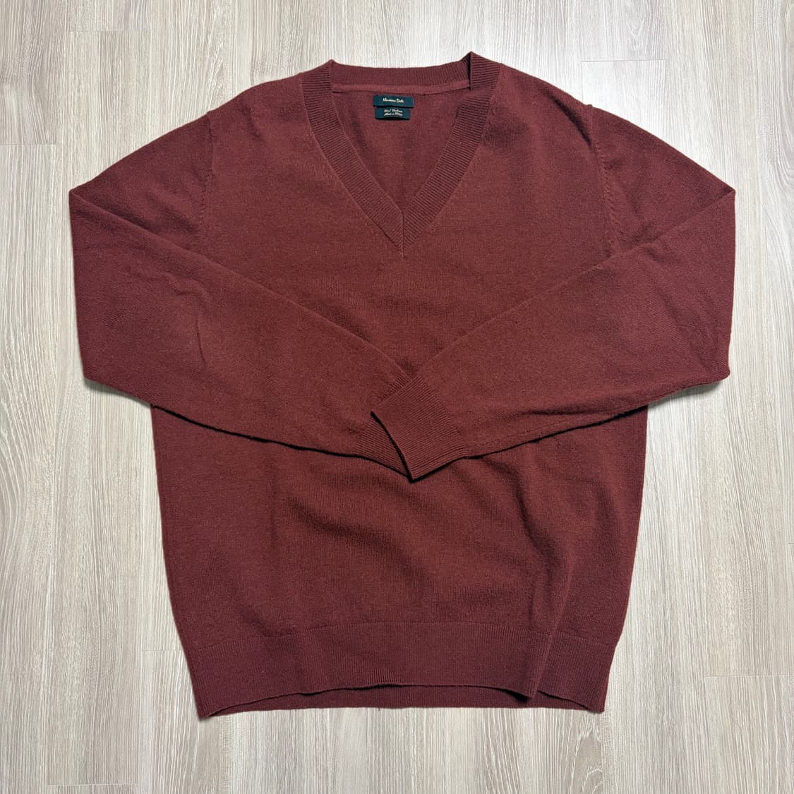 마시모두띠 울캐시미어 V넥 니트 상품이미지1