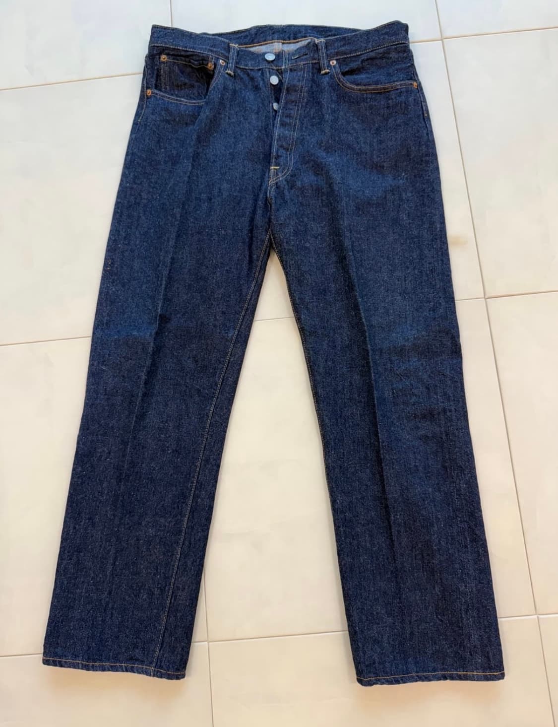 웨어하우스 1101 셀비지 데님 팬츠 상품이미지1