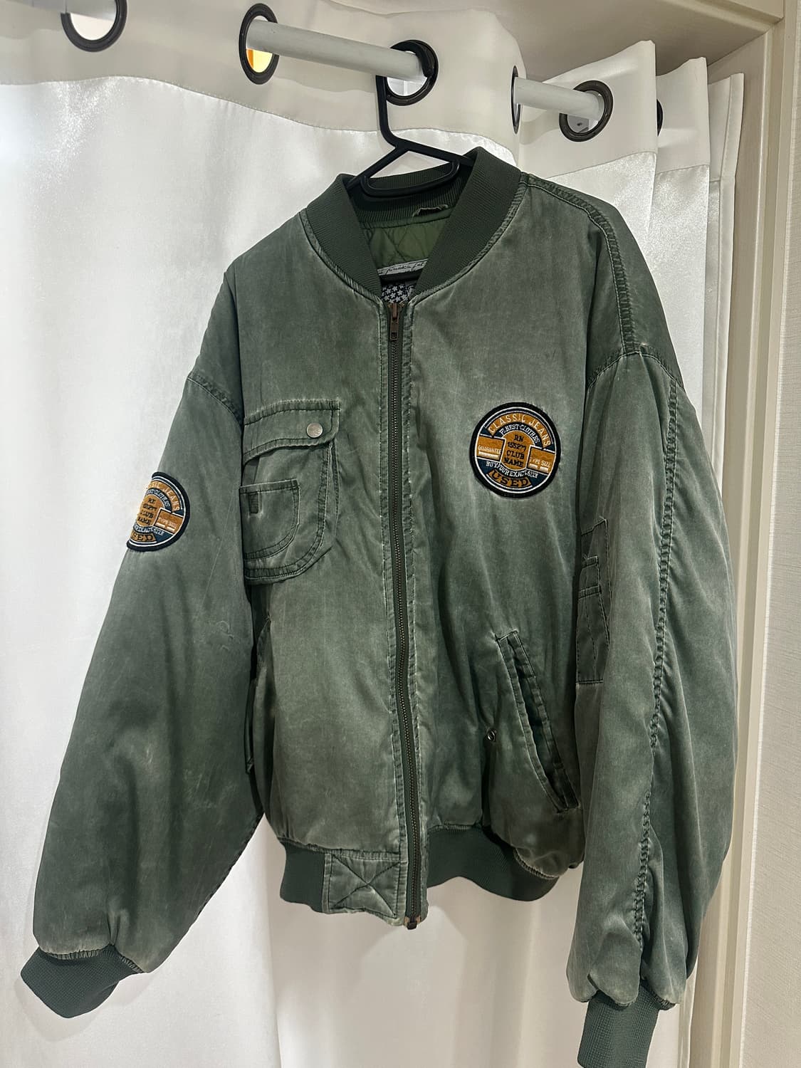 CLUB USED 빈티지 ma-1 봄버 자켓 상품이미지1