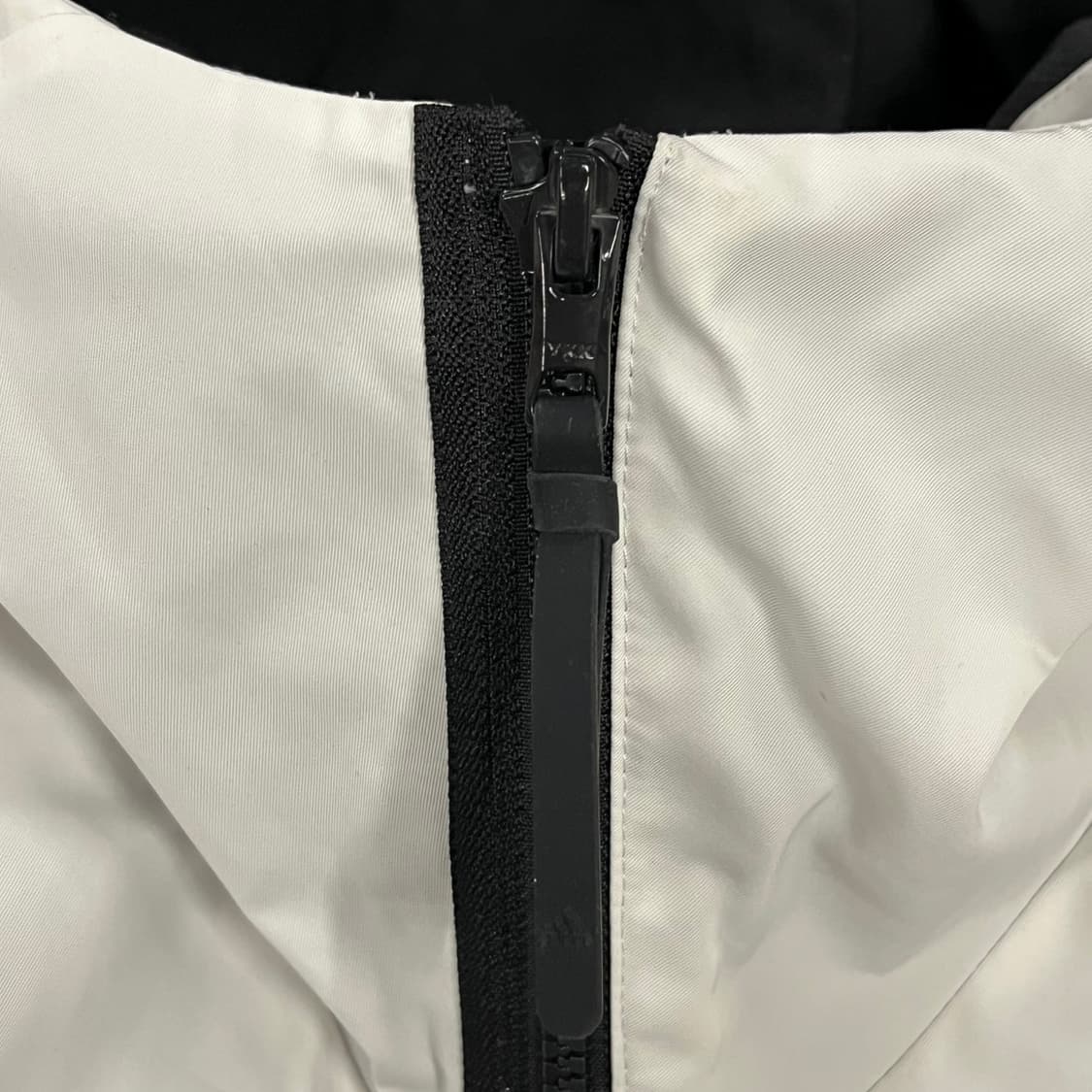 [정품/L] 아디다스 화이트 후드 바람막이 자켓 b14 상품이미지5