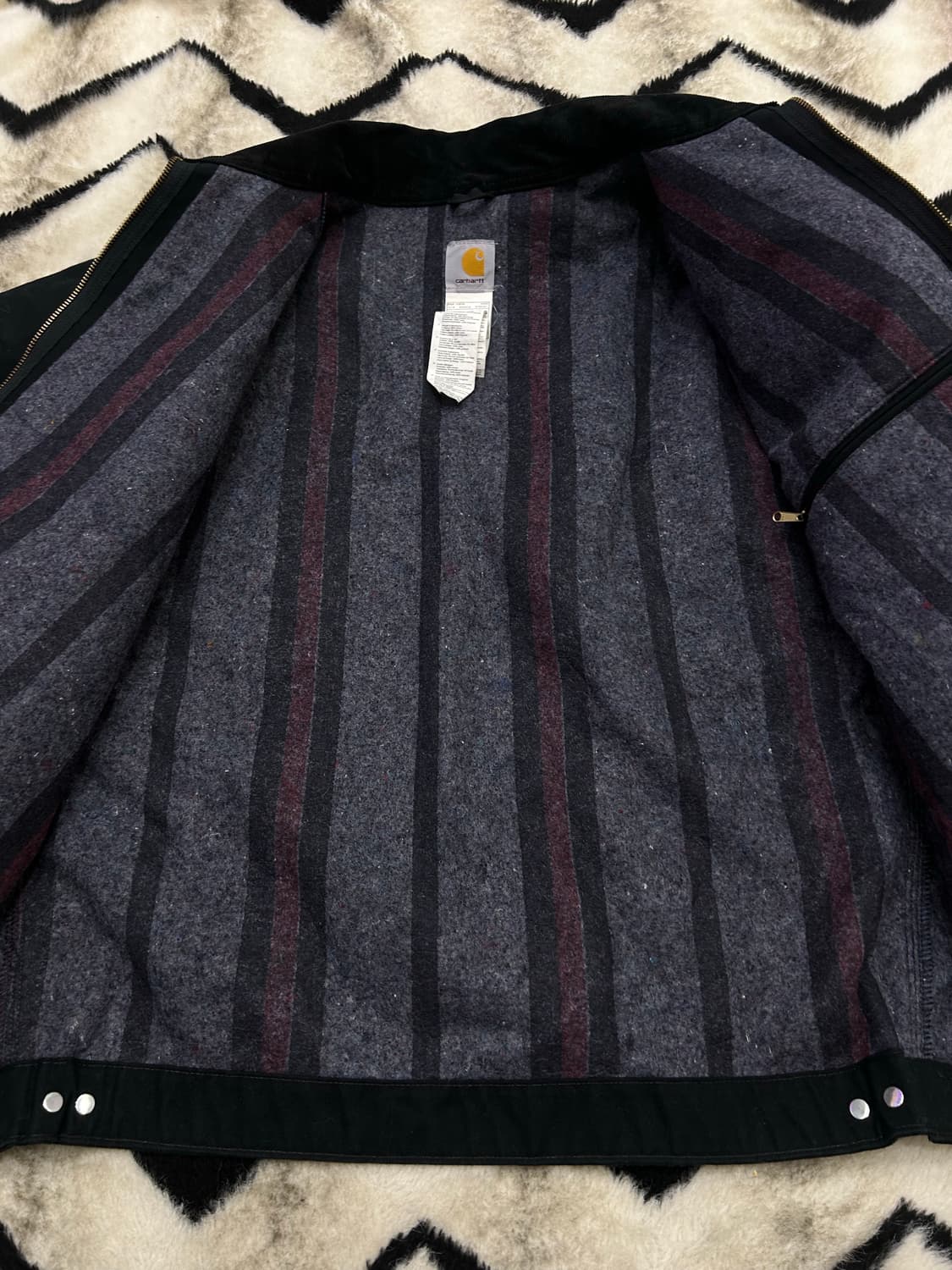 [2XL]칼하트 디트로이트 자켓/블랙 상품이미지4
