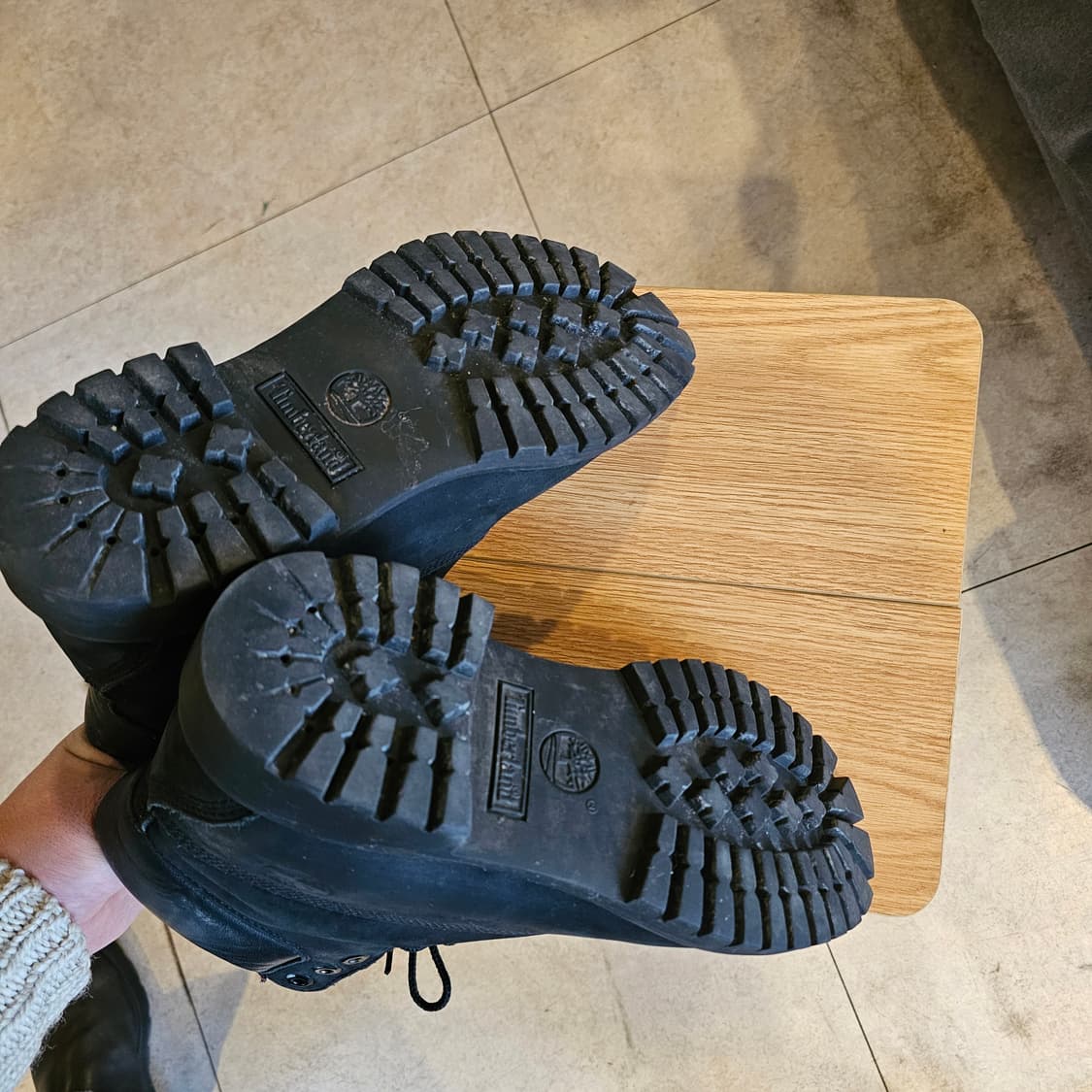 265 팀버랜드 워커 6홀 블랙 상품이미지4