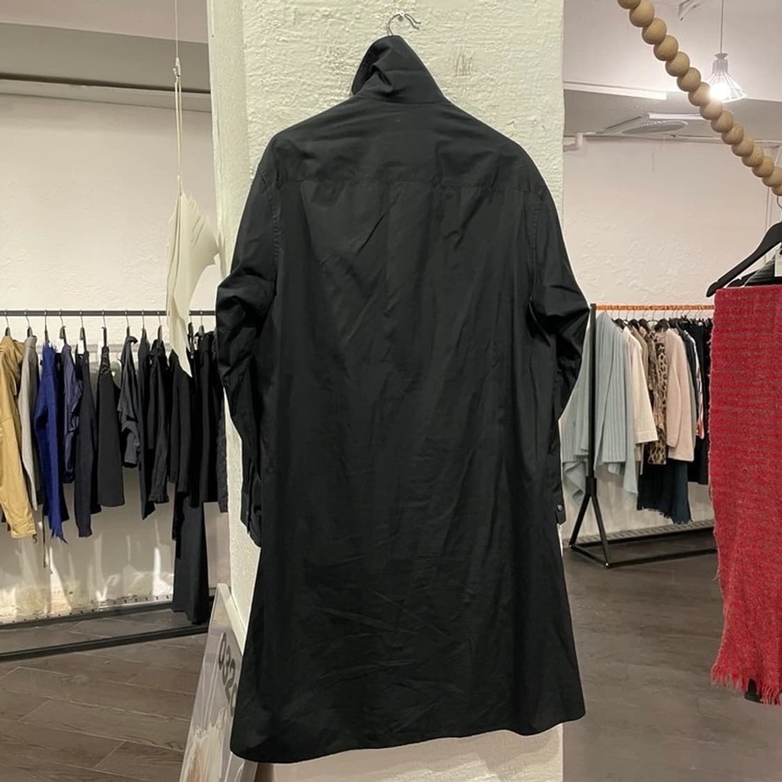 요지야마모토 뿌르옴므 레이어드 롱셔츠 상품이미지4