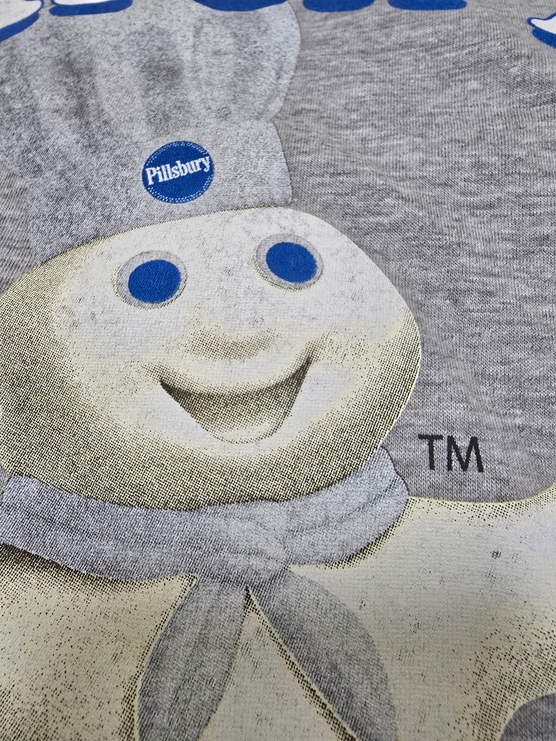 90s 빈티지 필스버리 도우보이 Doughboy 반팔 티셔츠 L 상품이미지5