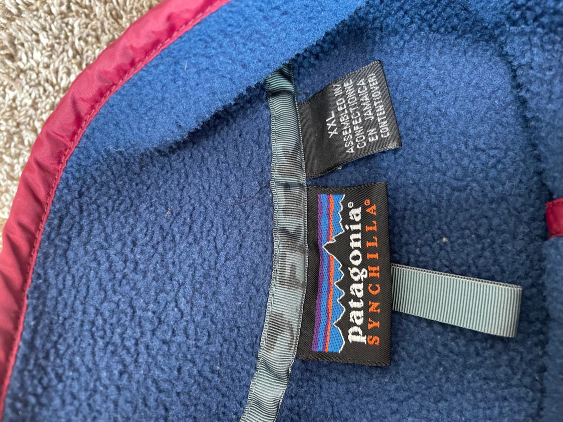 90s Patagonia synchilla 빈티지 신칠라 상품이미지4