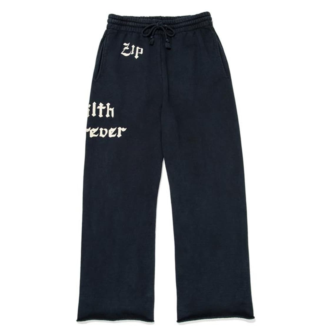 바우와우 23fw Bowwow Zip 데미지 스웻 팬츠 세인트미카엘 L 상품이미지1