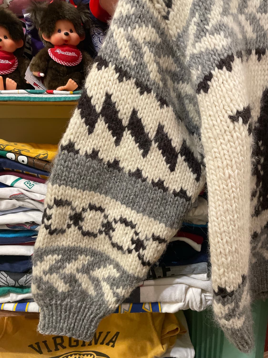 90s Vintage SevenIslands Eagle Wool Knit 상품이미지5