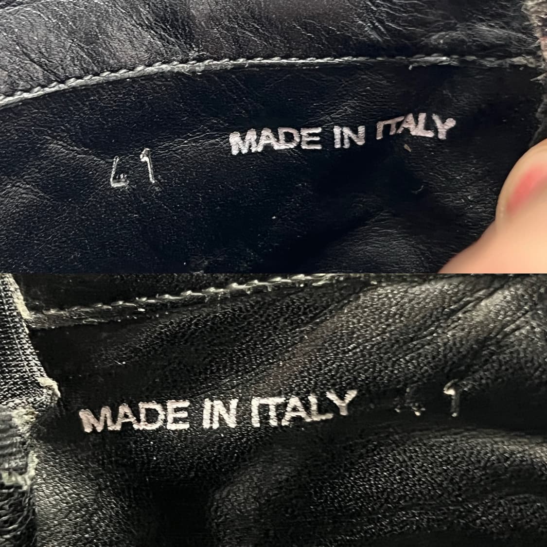 릭오웬스 10AW 혀짧 지오바스켓 모노크롬 올검 LBO 상품이미지8