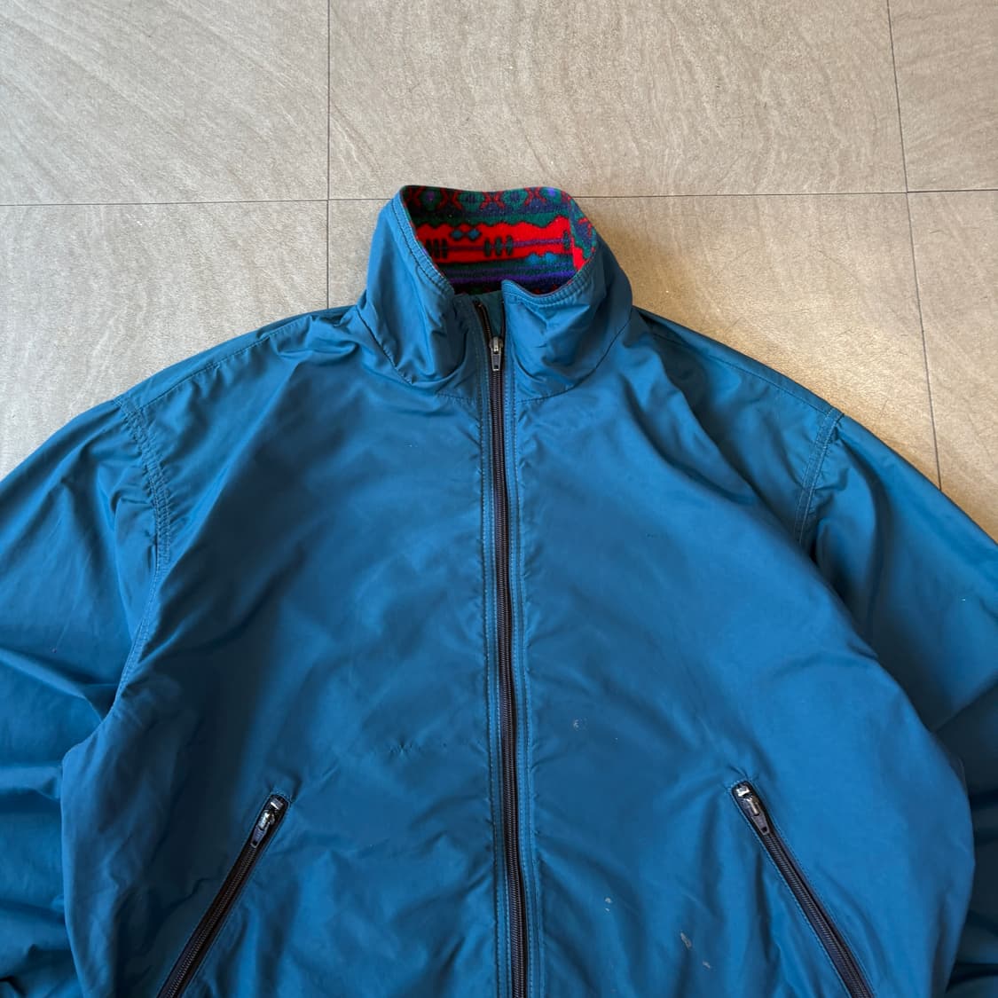 90s L.L.bean 90년대 엘엘빈 쓰리 시즌 블루 웜업 자켓 상품이미지2