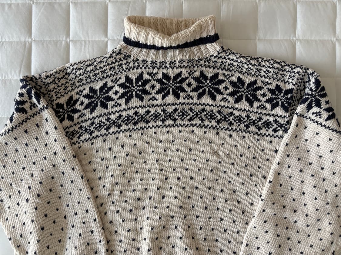 Polo 랄프로렌 노르딕 터틀넥 스웨터 XL 상품이미지3