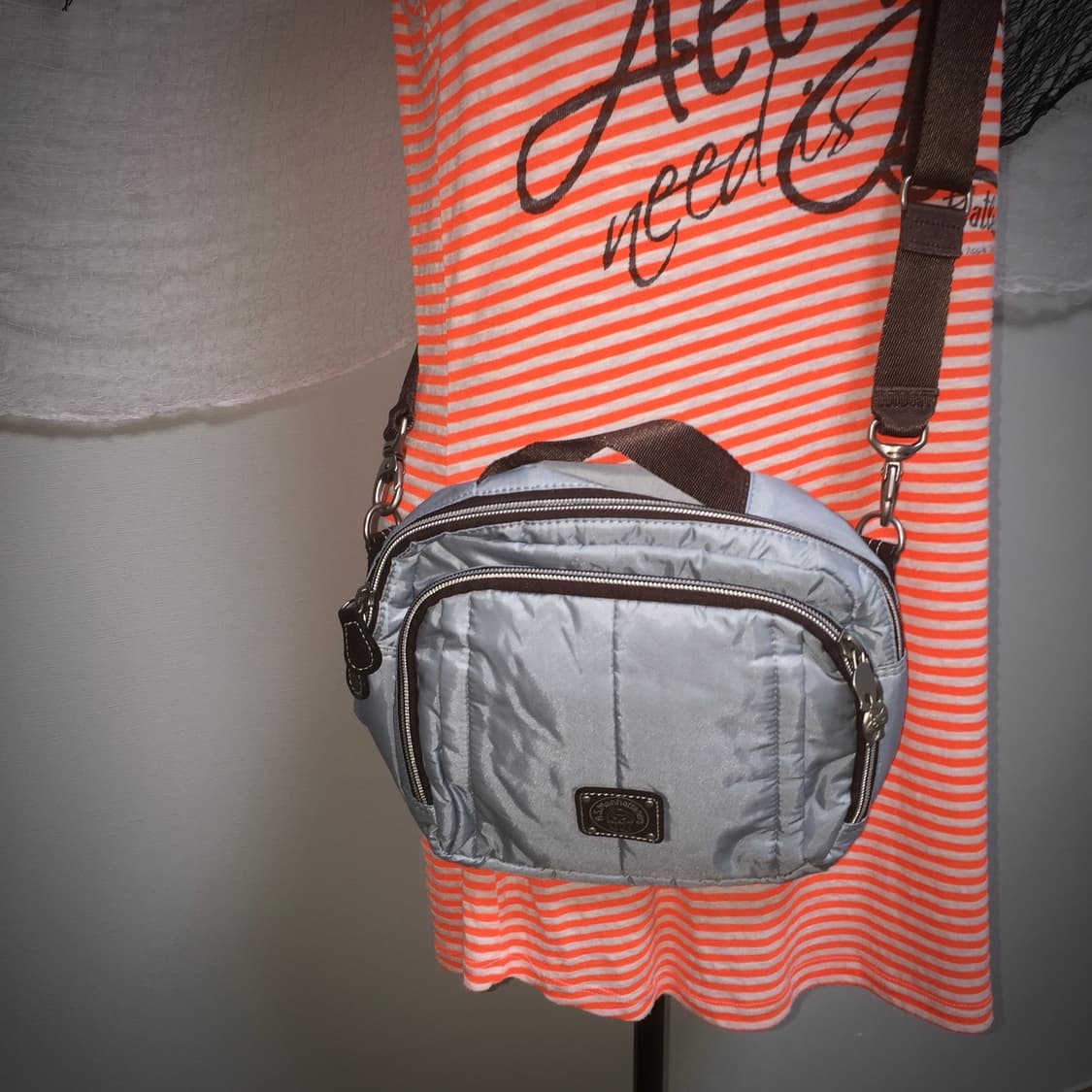 Mint cat detail padded cross bag 상품이미지4