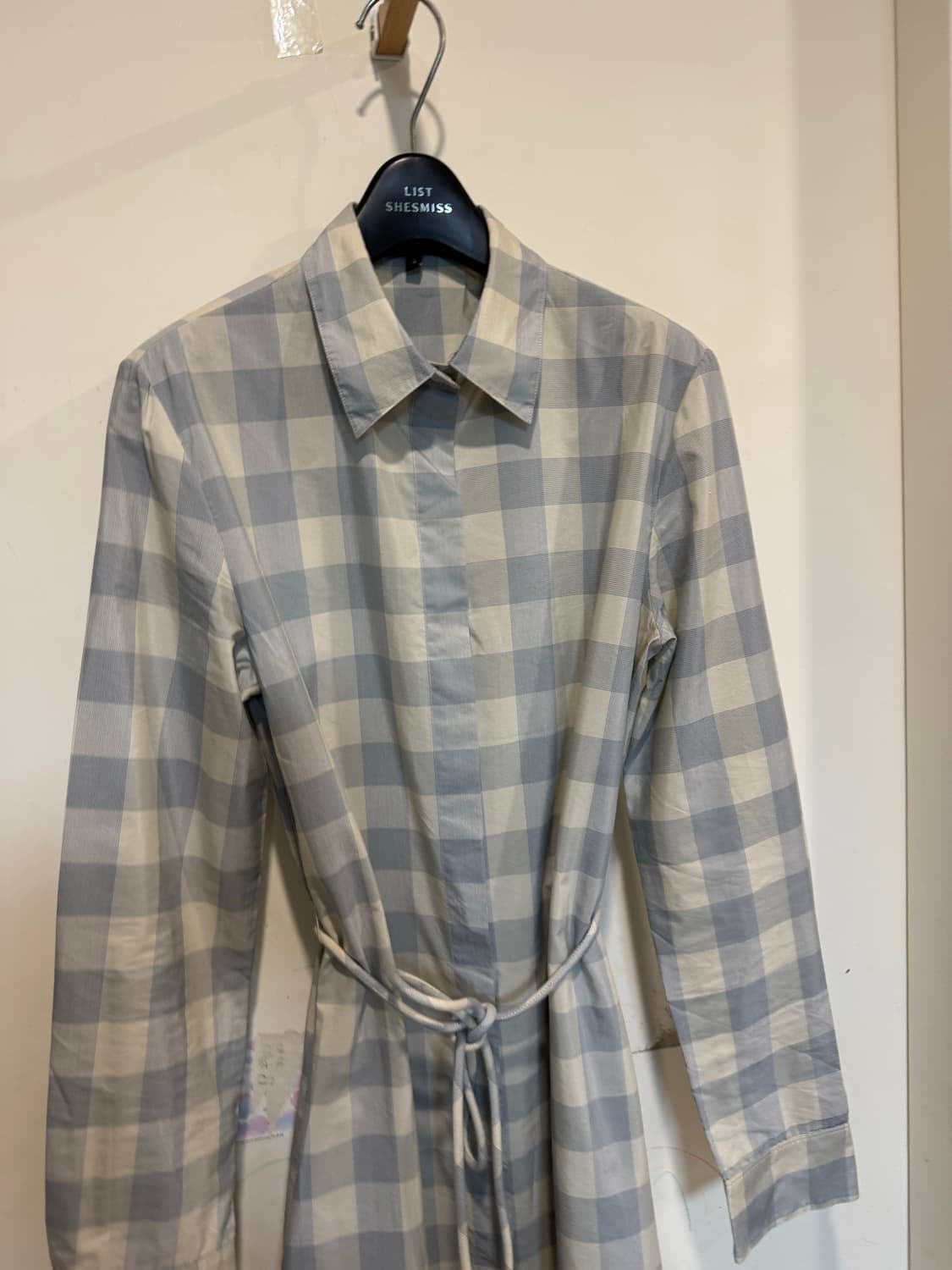 theory 띠어리 코튼 실크 원피스 상품이미지5