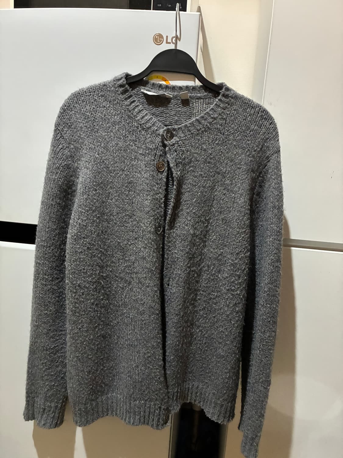 주앙옴므 그레이 가디건 상품이미지2