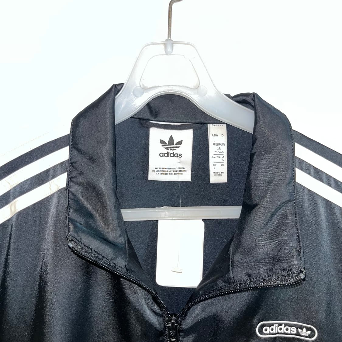 Adidas Satin Firebird Black Track Jacket 상품이미지6