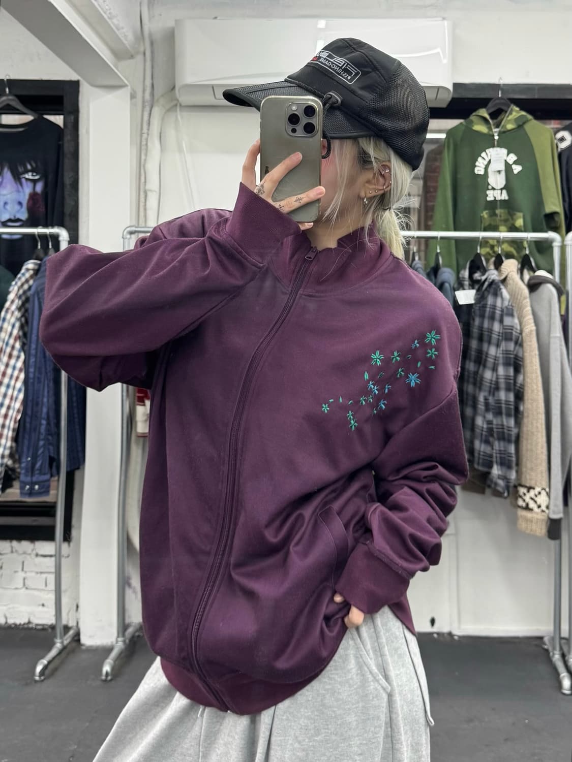 카라쿠리 타마시 오리엔탈 퍼플 져지 상품이미지3