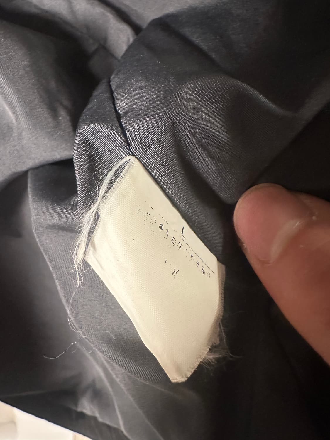 (L) 노스페이스 내피 경량 블랙 상품이미지3