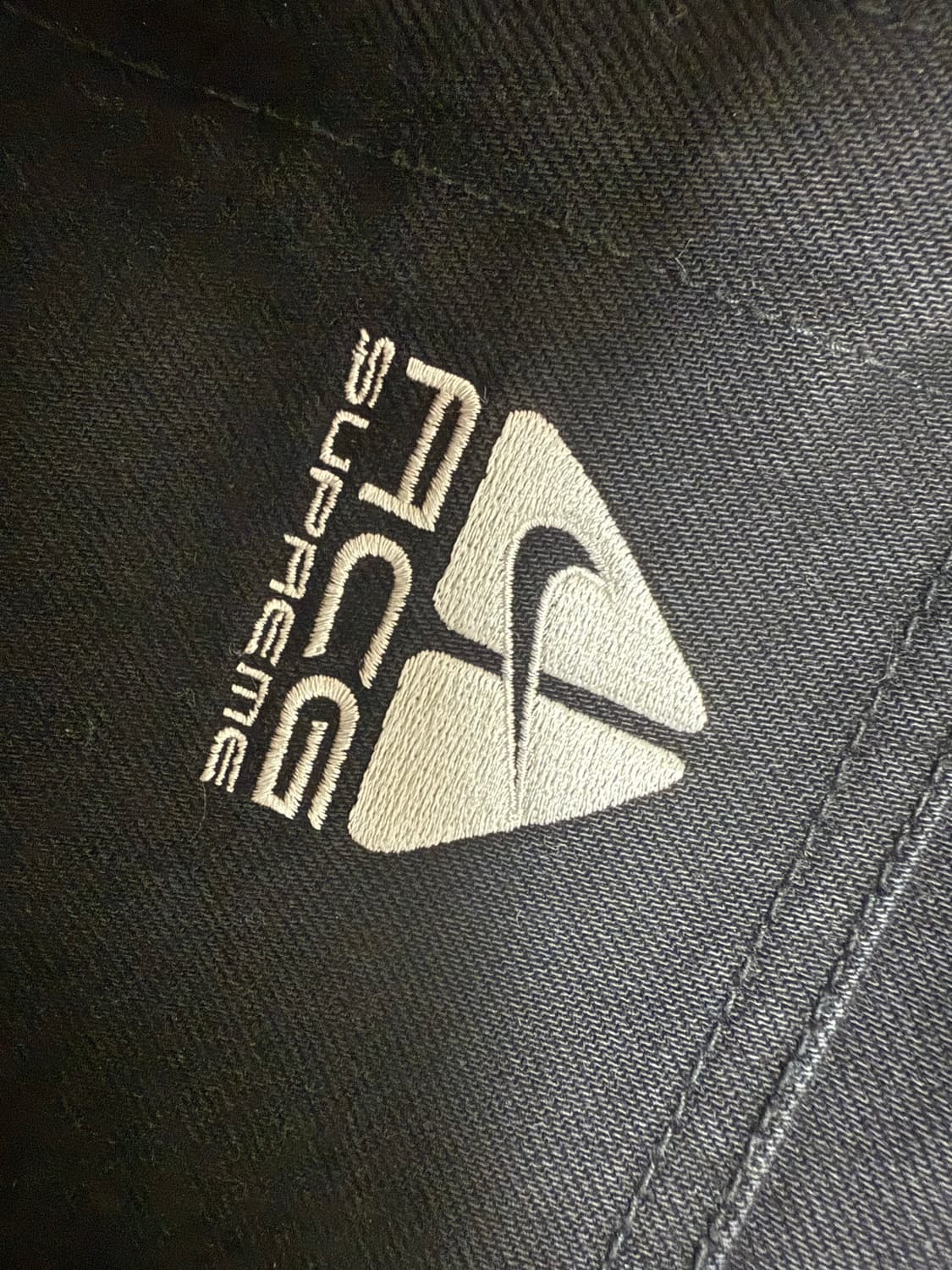 XL 슈프림 나이키 데님 풀오버 블랙 상품이미지6