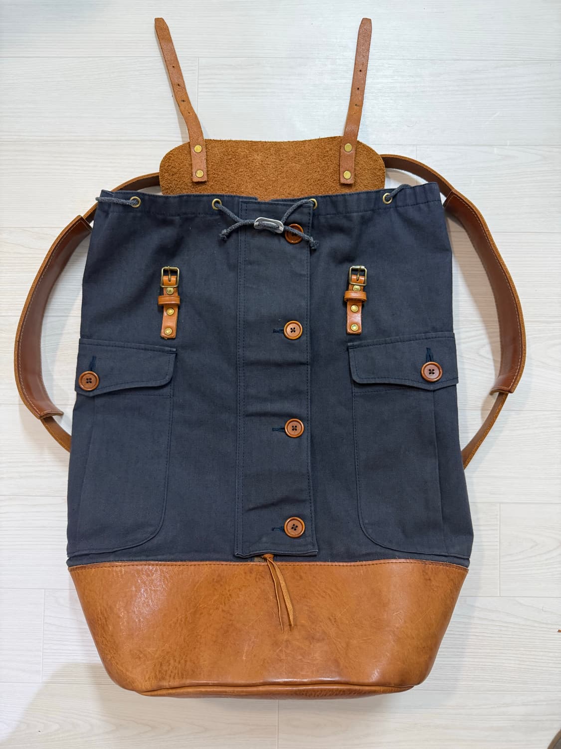 The Superior Labor "Mountain Pack" navy 상품이미지8