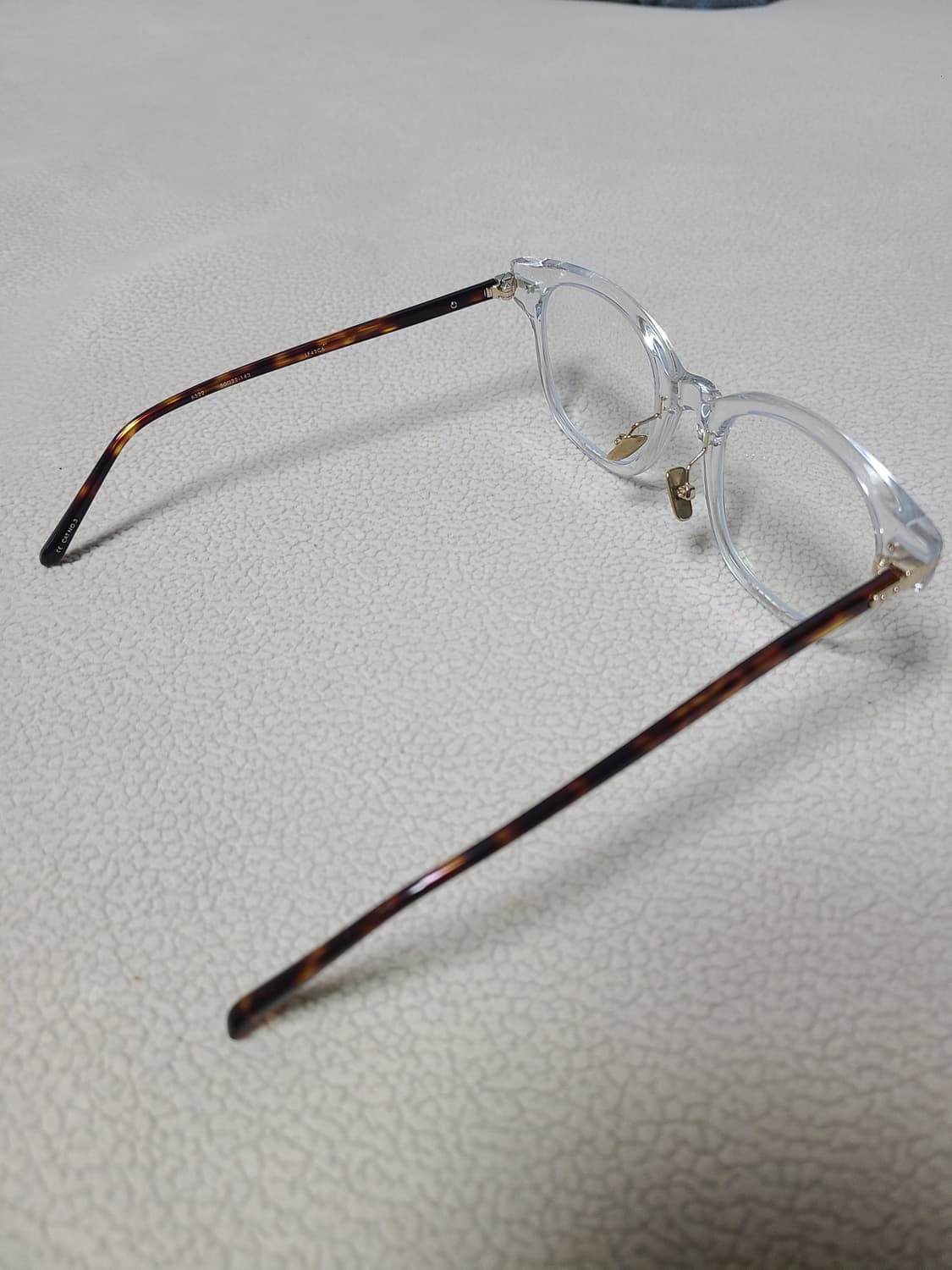 린다페로우 리니아 사각 투명 뿔테 선글라스 안경 상품이미지3