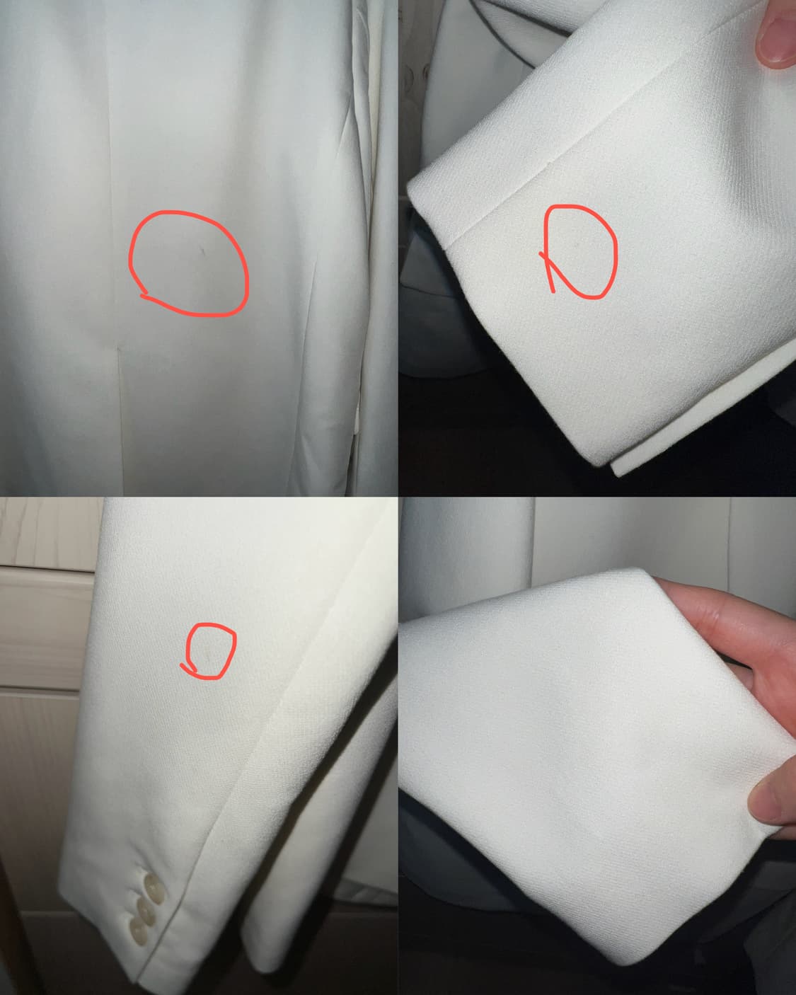 가내스라 오디네르 크렘드 자켓 아이보리 상품이미지9