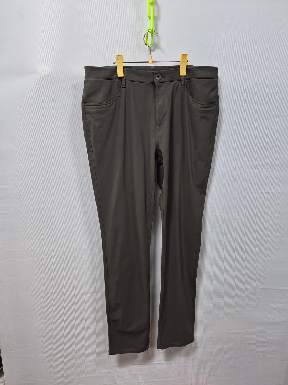 뷰오리 남성 바지 차콜 그레이  34~35 상품이미지1