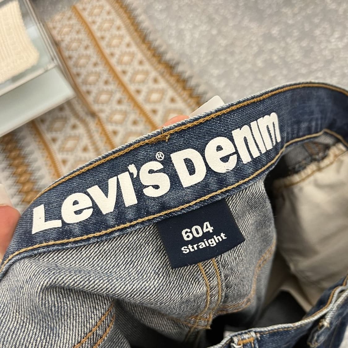 리바이스 604 스트레이트 빈티지 캐주얼 데님팬츠 34인치 C10885 상품이미지6