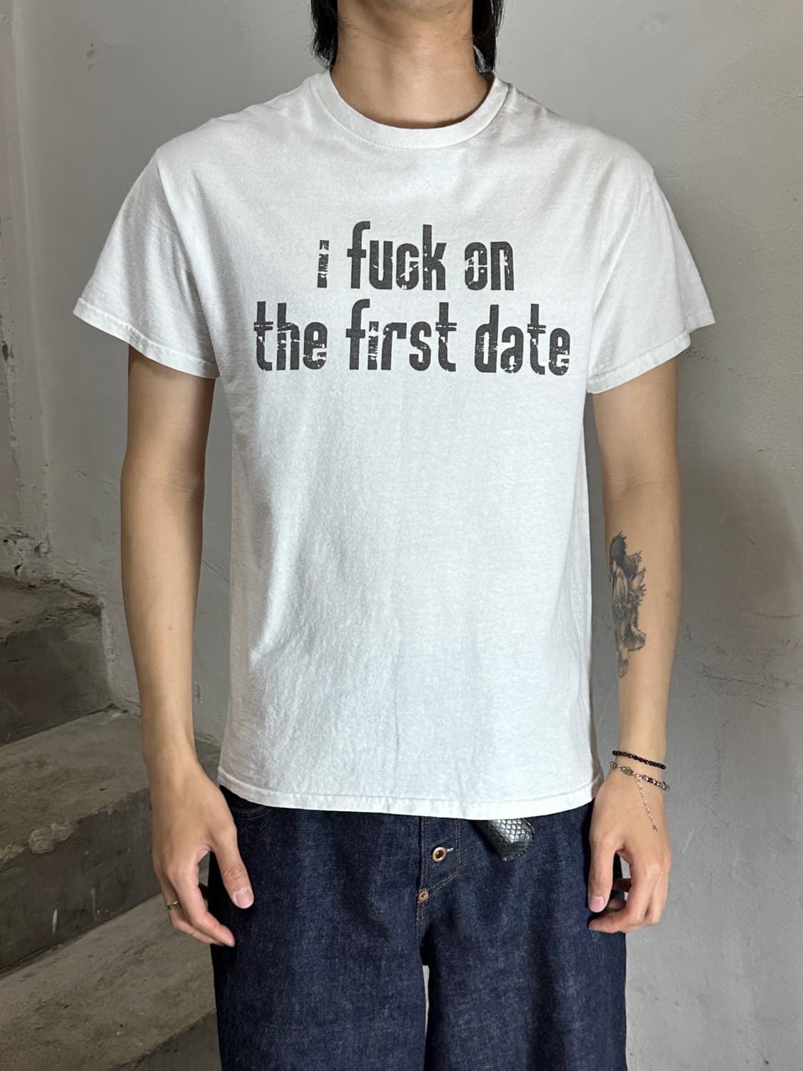 00's Fuck 티셔츠 빈티지 Fun 티셔츠 상품이미지5