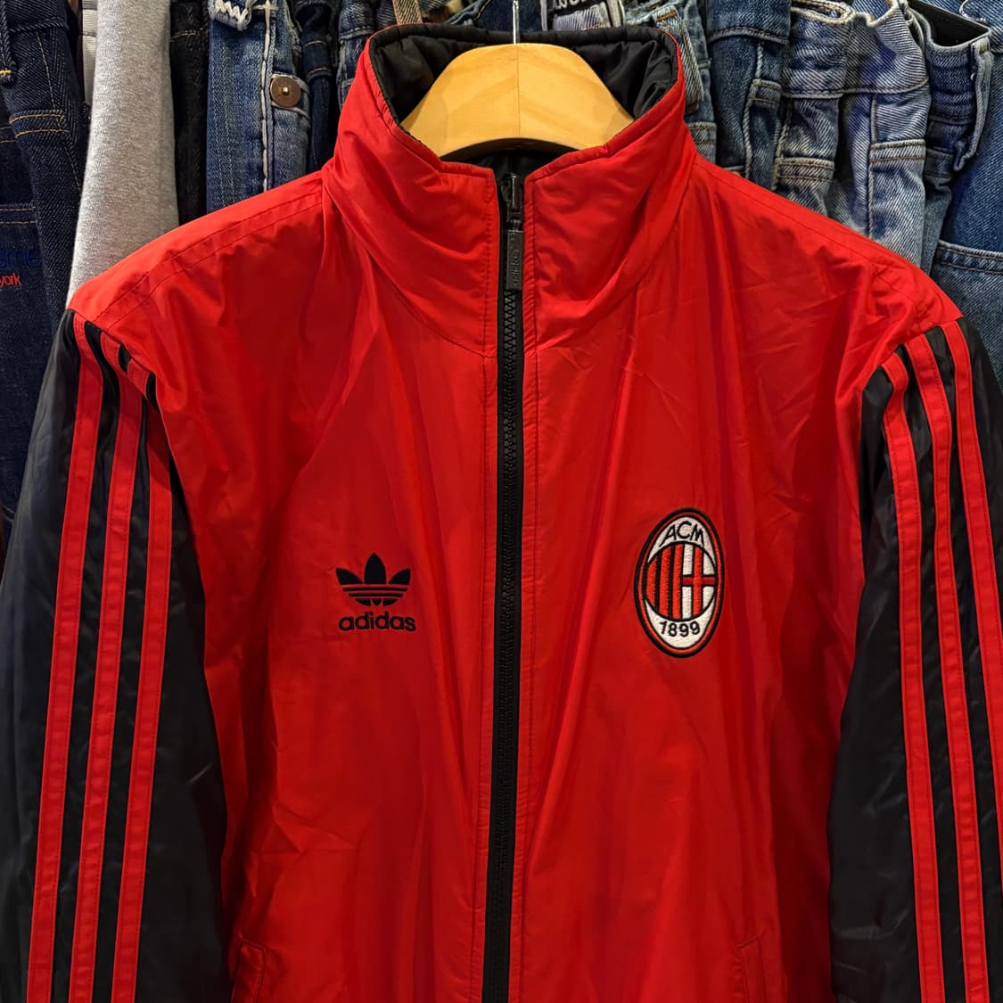 아디다스 AC밀란 리버시블 패딩 점퍼 상품이미지5