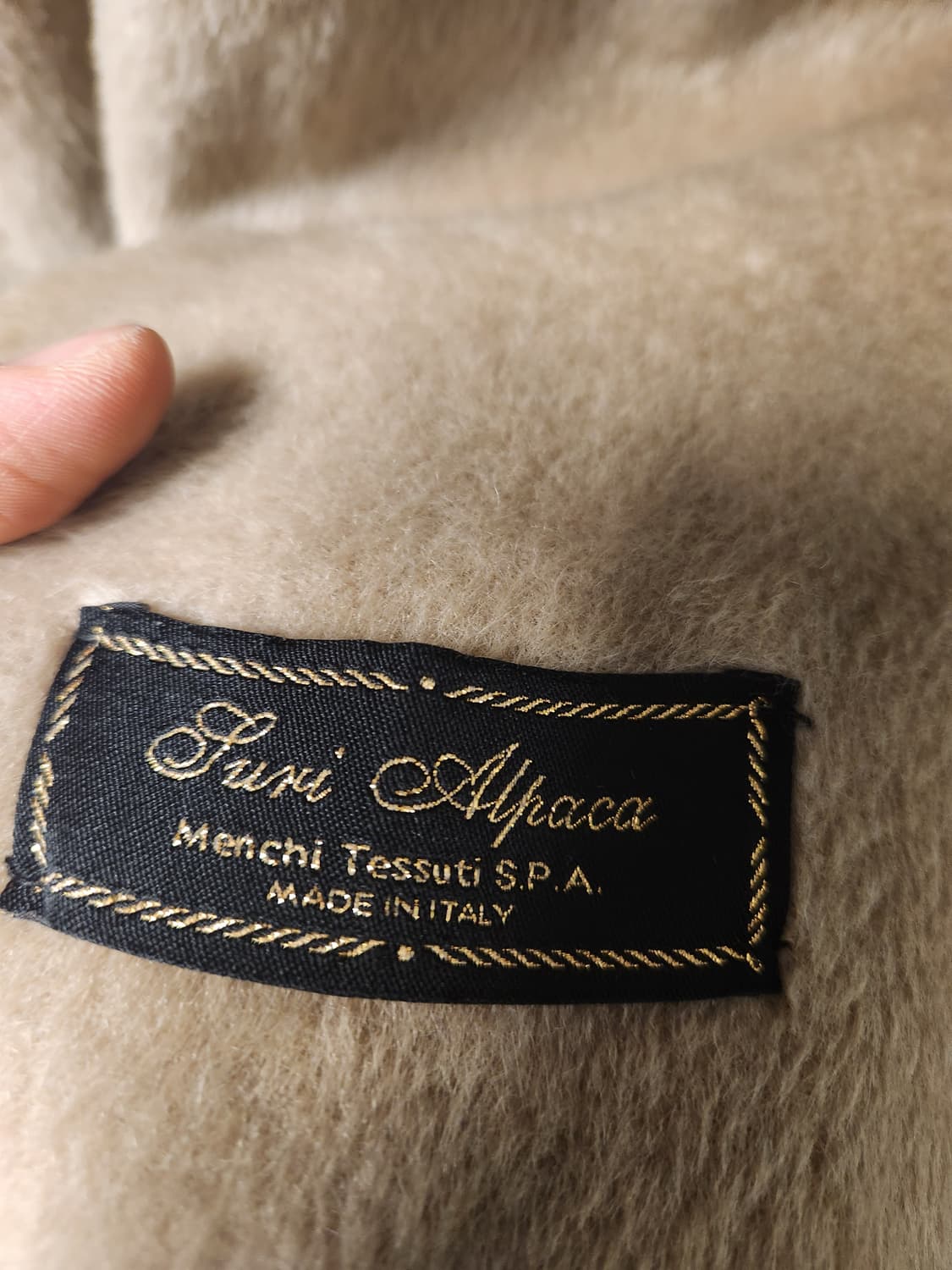 아이잗바바 수리알파카 천연모피 코트 F 상품이미지4