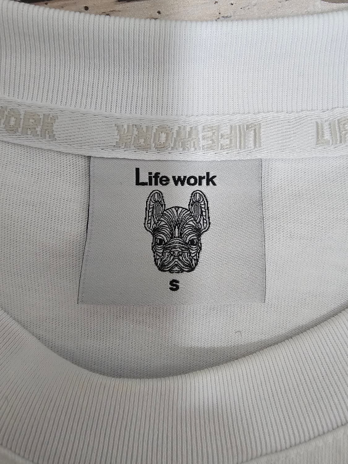 라이프워크 반팔티셔츠 S 오버핏 상품이미지3