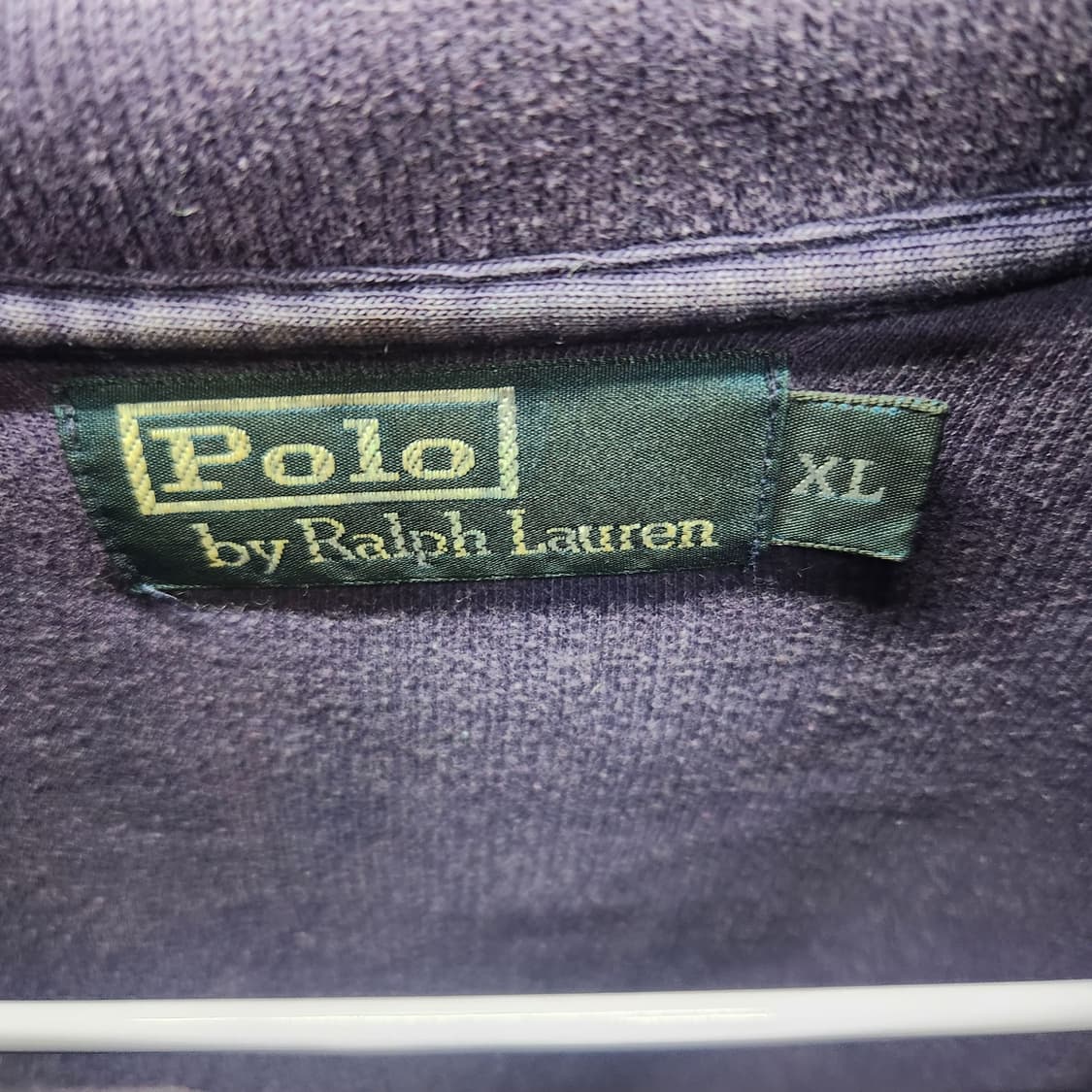 폴로랄프로렌 로고 니트 반집업 XL(2XL) 상품이미지5
