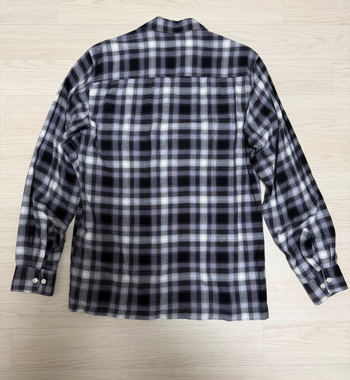 타운크래프트 옴브레 셔츠 블랙 상품이미지2