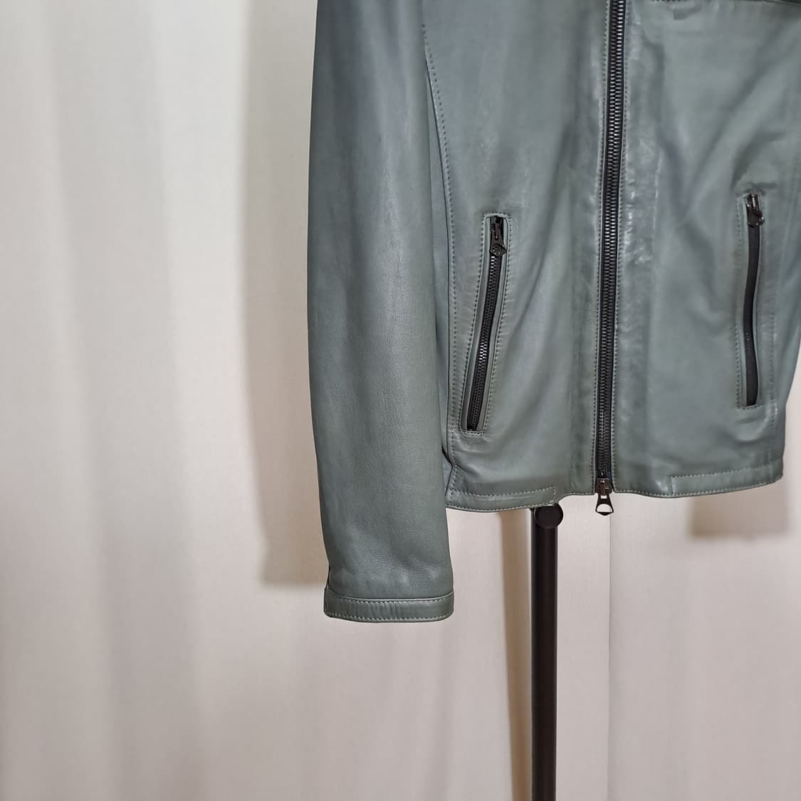 (택포) 빠니깔레 소가죽 보머 자켓 48 B235 상품이미지5