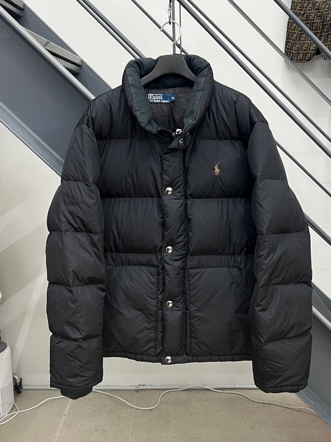 폴로랄프로렌 블랙 구스다운 푸퍼 패딩 상품이미지1