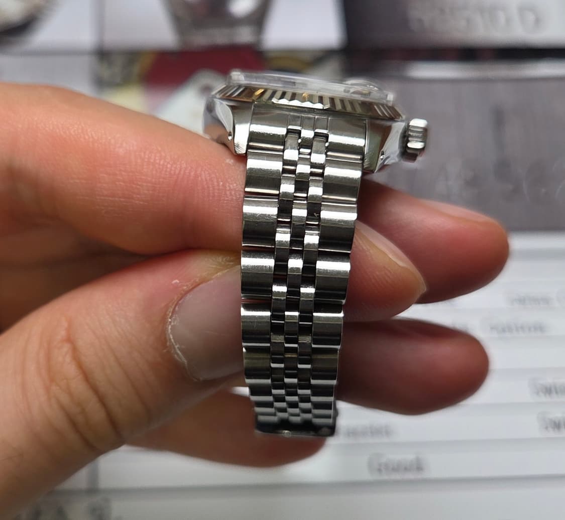 롤렉스 데이저스트 6917 실버 10P다이아 쥬빌리줄 여성용 (감정서 포 상품이미지7