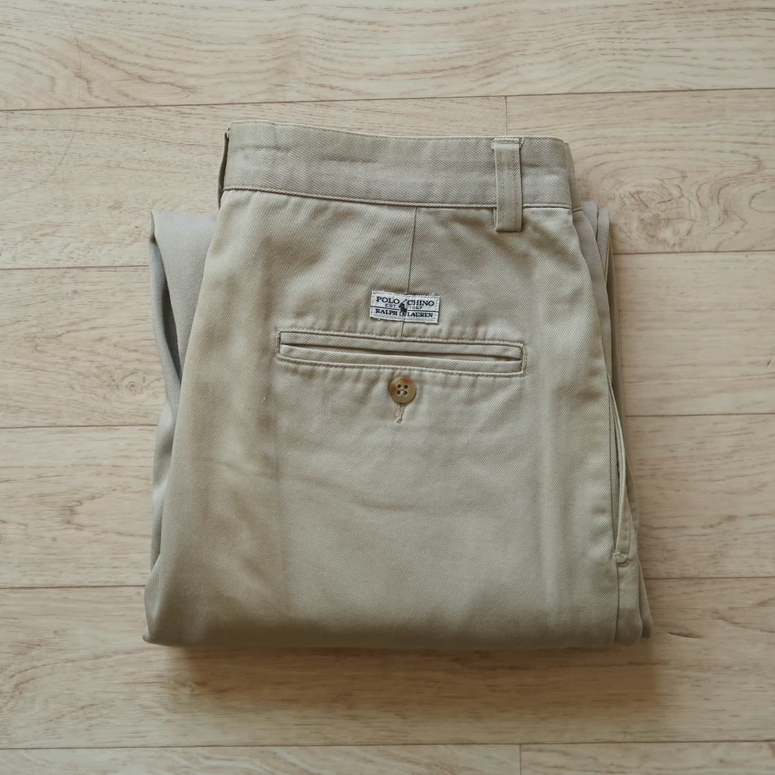 빈티지 폴로 랄프로렌 앤드류 투 턱 치노 팬츠 상품이미지1