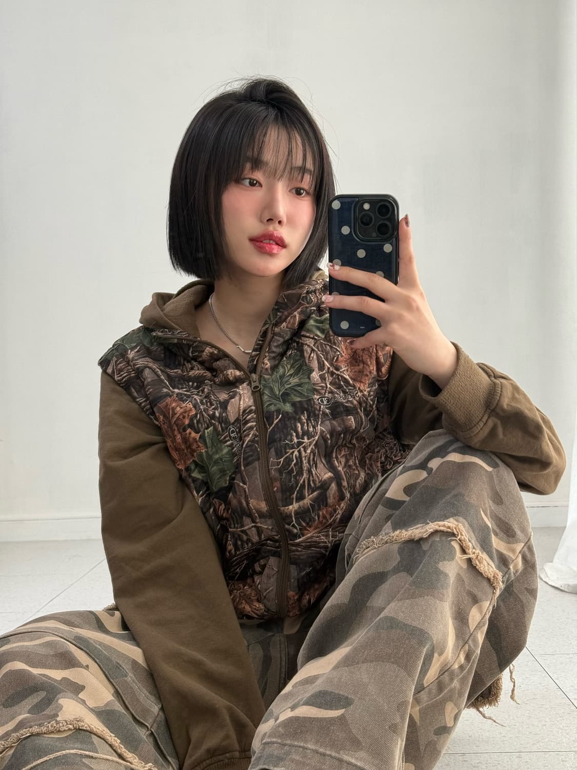 Antler creek 리얼트리 레이어드 집업 상품이미지4