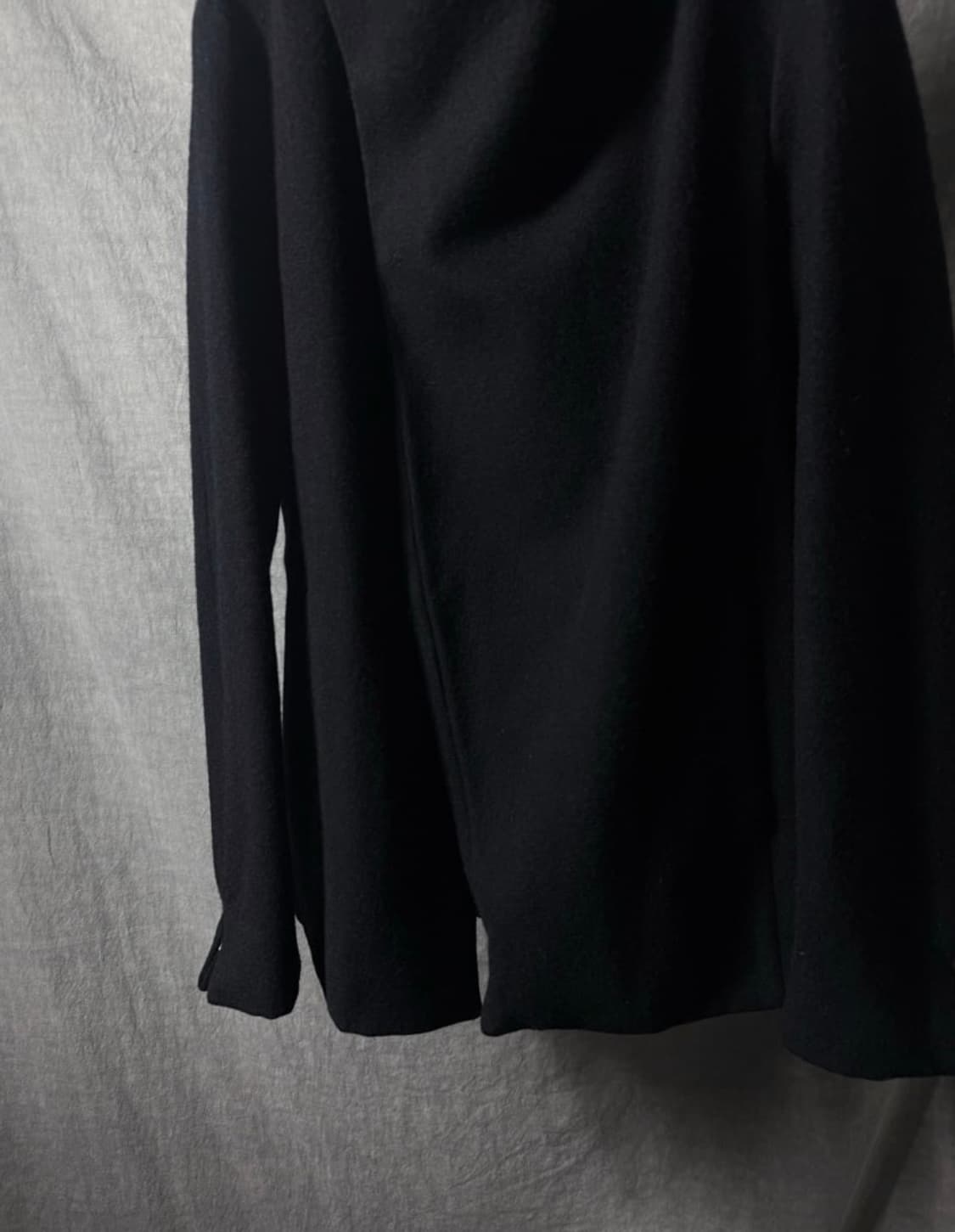 N4 Asymmetric High-Neck Wool Coat 상품이미지4
