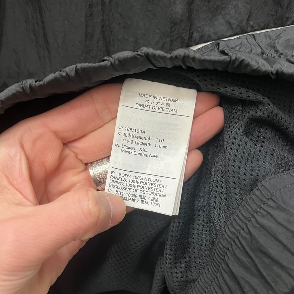 나이키 NSW 스테이트먼트 빅 스우시 우븐 바람막이 자켓 2XL 상품이미지4